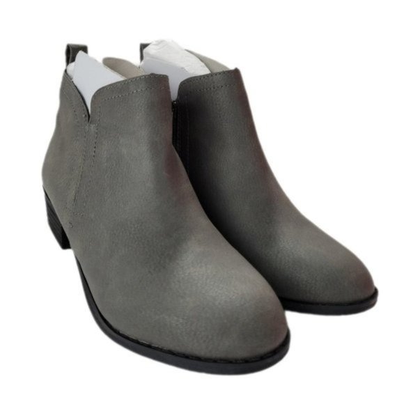 Women's Sun + Stone Cadee Ankle Booties Gray Size 9 M - Picture 3 of 8